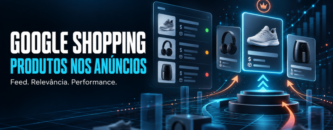 Produtos sendo selecionados para exibição em anúncios do Google Shopping