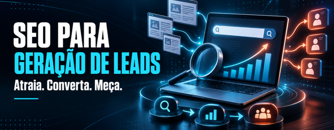 Estratégia de SEO para atrair tráfego orgânico e gerar leads